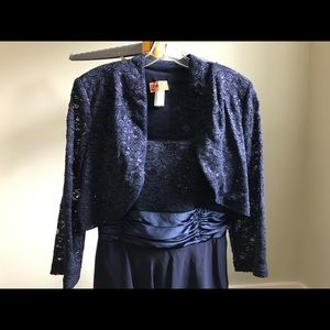 Cocktail dress with matching cover up